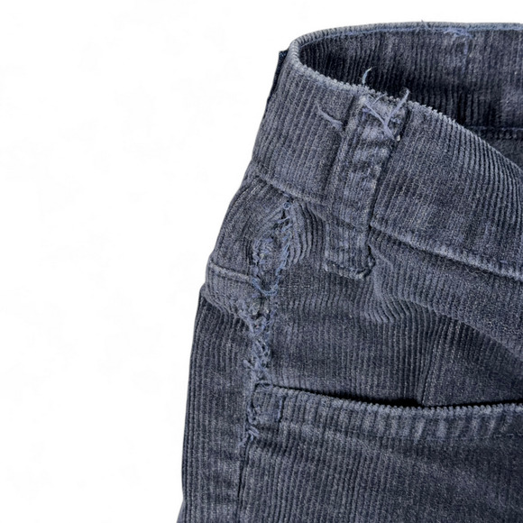 Vintage Gap Pants Mens 35x33 Blue Corduroy Pioneer Straight Talon Zip 80s - Picture 7 of 12